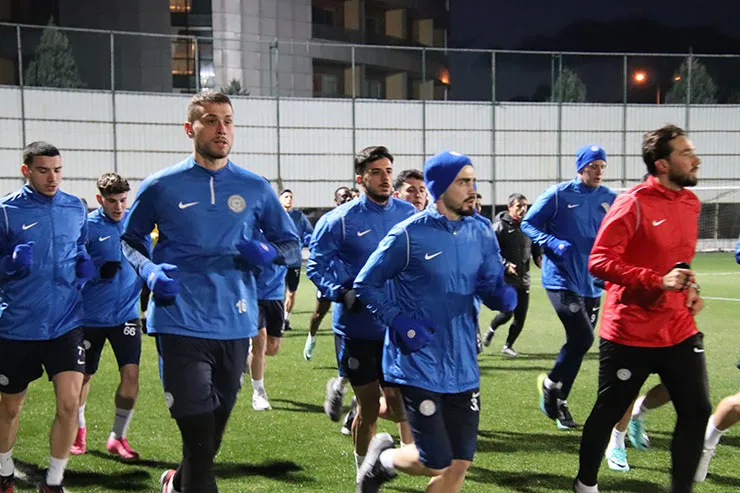 Çaykur Rizespor, Konyaspor maçının hazırlıklarını sürdürüyor
