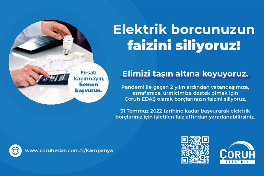 BİRİKMİŞ ELEKTRİK BORÇLARINA FAİZ AFFI GELİYOR