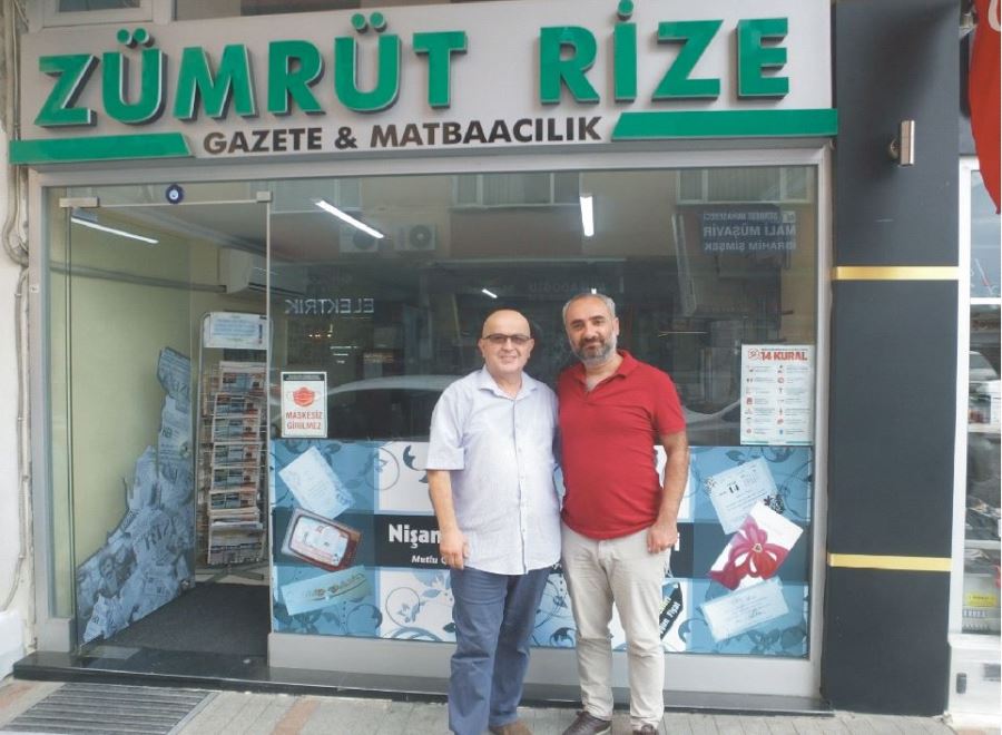 KARDEŞ ZÜMRÜT RİZE GAZETESİ 73 YAŞINDA