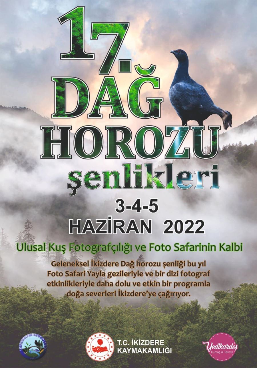 17. DAĞ HOROZU ŞENLİĞİ 3-5 HAZİRANDA