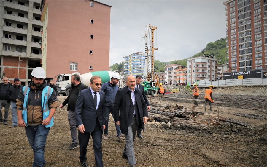 RİZE BELEDİYE BLOKLARI VE TAŞLIDERE KENTSEL DÖNÜŞÜM PROJELERİ YILSONU MÜJDESİ