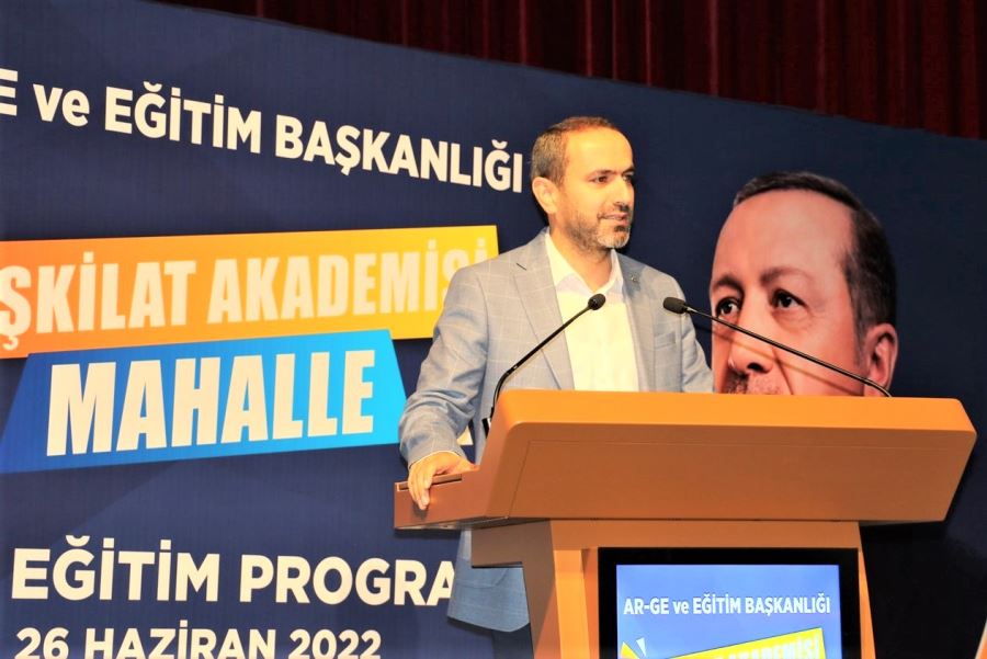 AK PARTİ RİZE TEŞKİLAT AKADEMİSİ MAHALLE EĞİTİMLERİNİ TAMAMLANDI