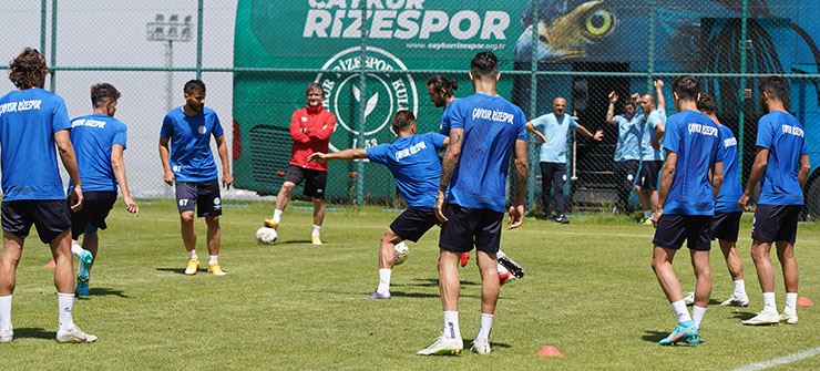 Çaykur Rizespor, yeni sezon hazırlıklarına devam ediyor