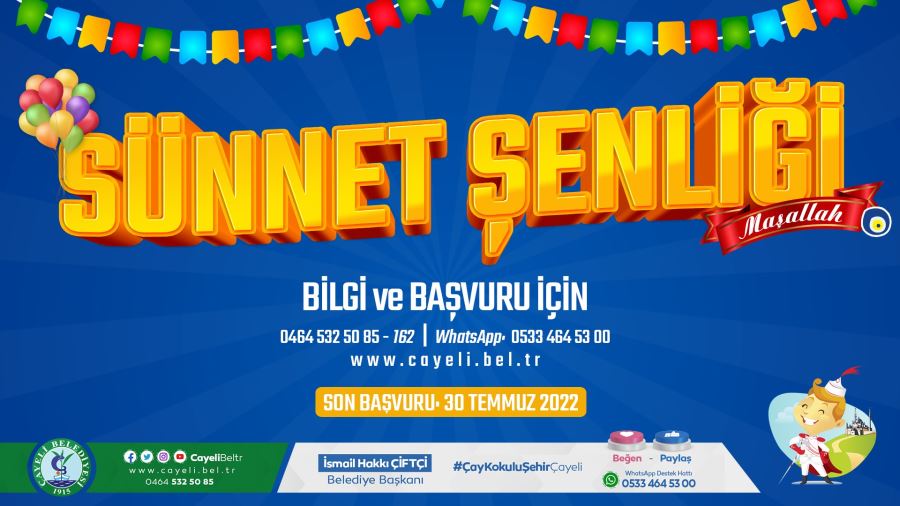 ÇAYELİ BELEDİYESİ BİR İLKİ DAHA HAYATA GEÇİRİYOR