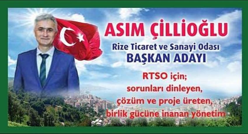 Asım Çillioğlu, Adaylığını Açıkladı