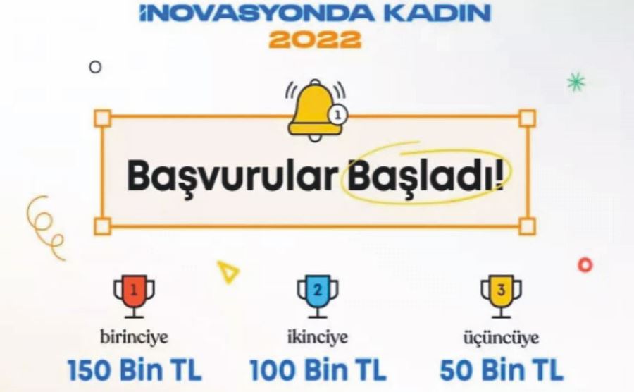 KADEM İNOVASYONDA KADIN 2022 BAŞVURULARI BAŞLADI