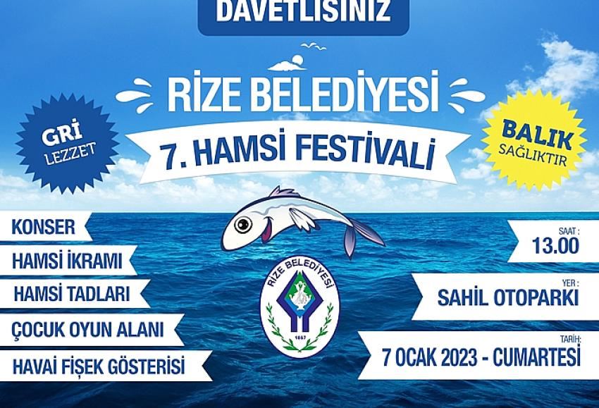 İlimizde Hamsi Festivali Düzenlenecek