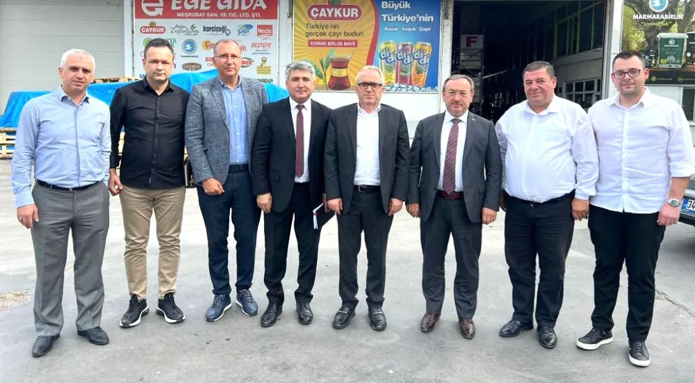 ÇAYKUR GENEL MÜDÜRÜ ALİM, EDİRNE VE TEKİRDAĞ BAYİLERİNİ ZİYARET ETTİ