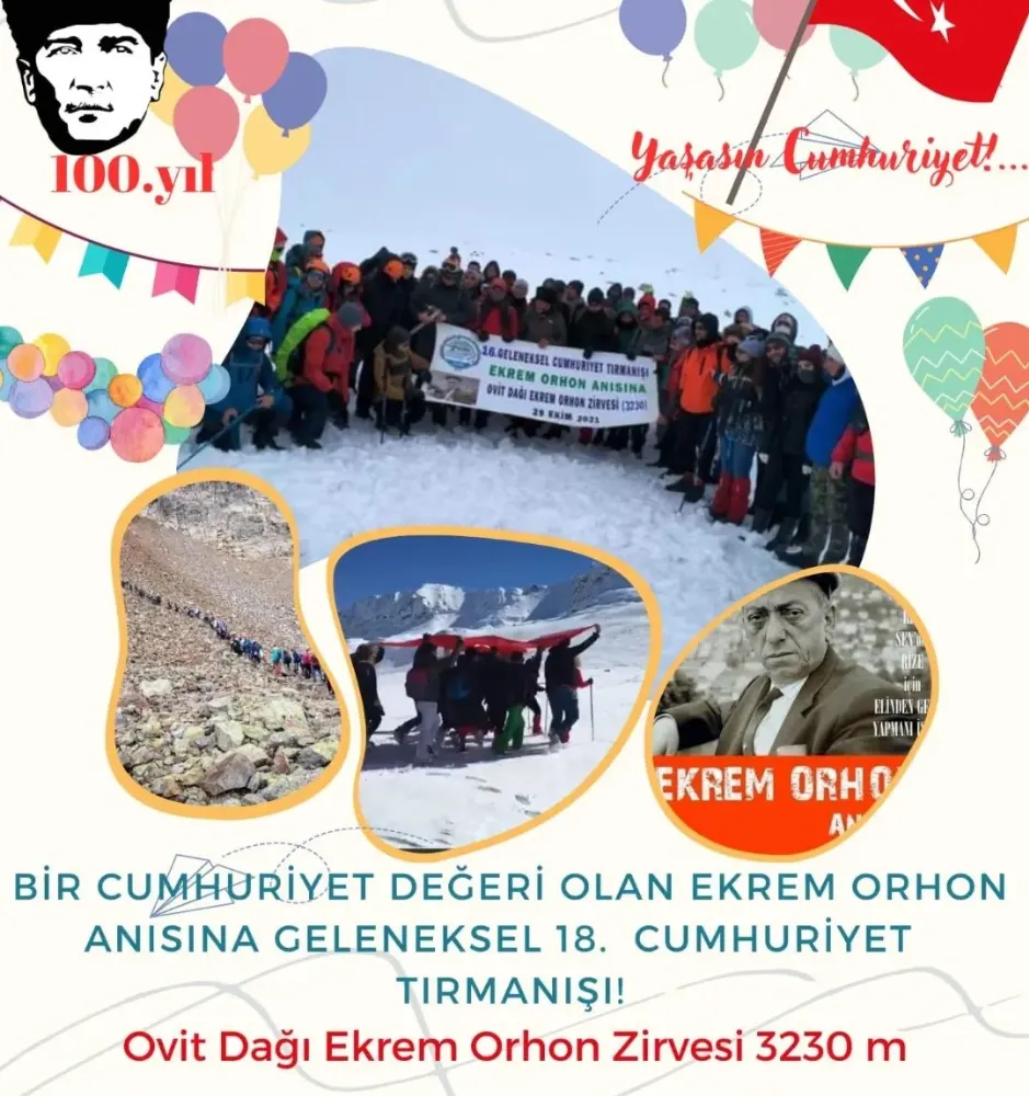 18. EKREM ORHON OVİT ZİRVESİ 28 EKİMDE 