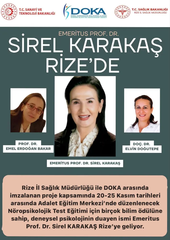 PROF. DR. SİREL KARAKAŞ RİZE