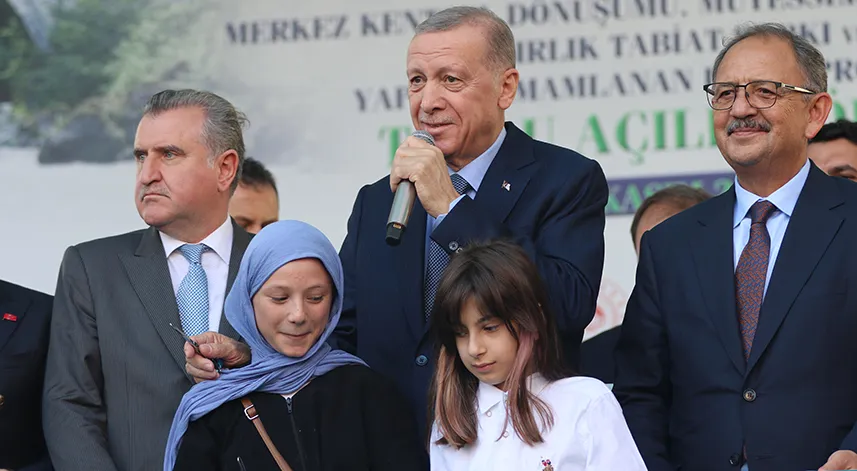 Cumhurbaşkanı Recep Tayyip Erdoğan, İlimizde Toplu Açılış Törenine Katıldı 