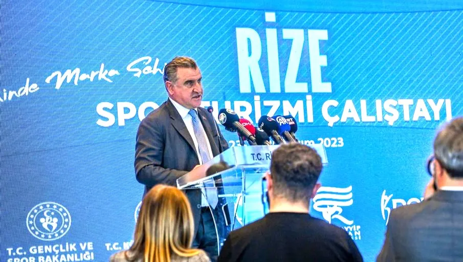 “RİZE KEŞFEDİLMEYİ BEKLEYEN BİR SPOR TURİZİMİ DESTİNASYONUDUR”