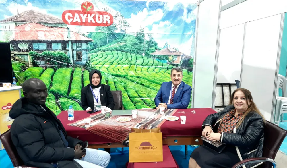 ERZURUM KARİYER FUARINDA ÇAYLAR ÇAYKUR