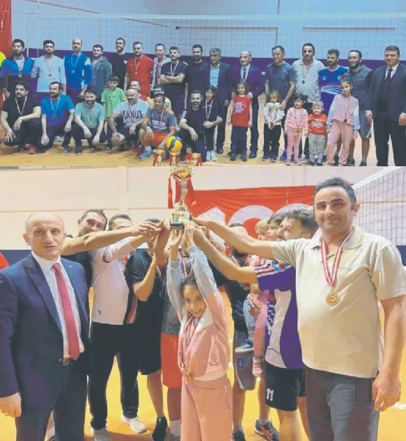 İlçemizde Okullar Arası Voleybol Turnuvası düzenlendi