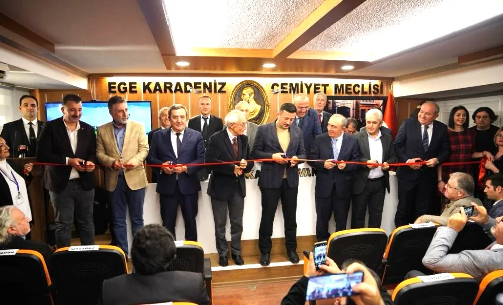 İZMİR KARADENİZ KONFEDERASYONU VE EGE BÖLGESİ RİZE DERNEKELRİ YENİ MERKEZİNE TAŞINDI