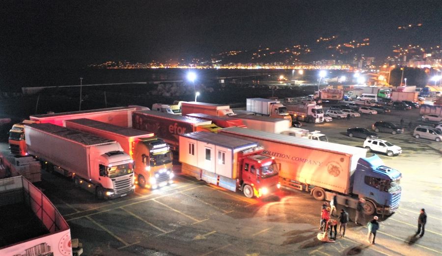 HATAY İLİNDE KURULACAK “ÇADIR KENT” İÇİN RİZE