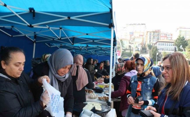 Kadınlarımızdan depremzedelere destek