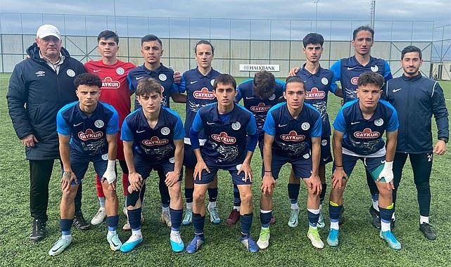 Çaykur Rizespor U17 mücadeleyi bırakmadı