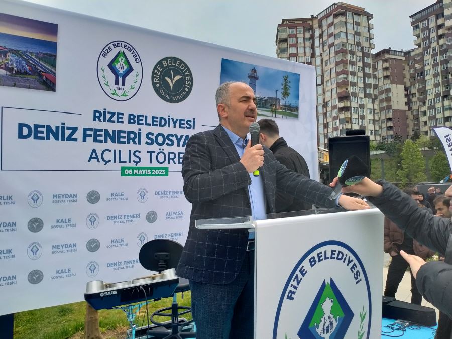 DENİZ FENERİ SOSYAL TESİSLERİ HİZMETE AÇILDI