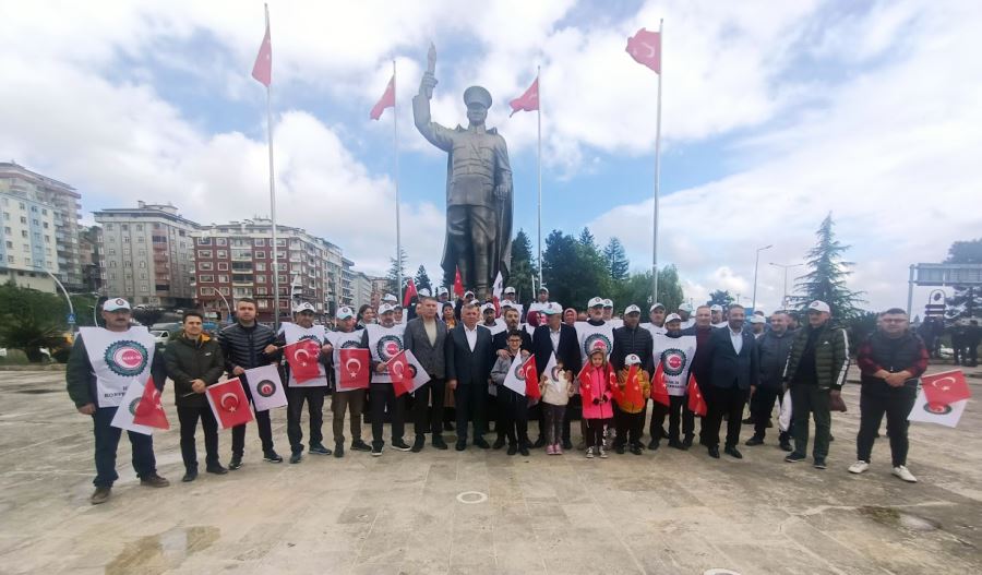 Hak-İş Rize İl Başkanlığı hazırladığı 1 Mayıs bildirisini kamuoyu ile paylaştı