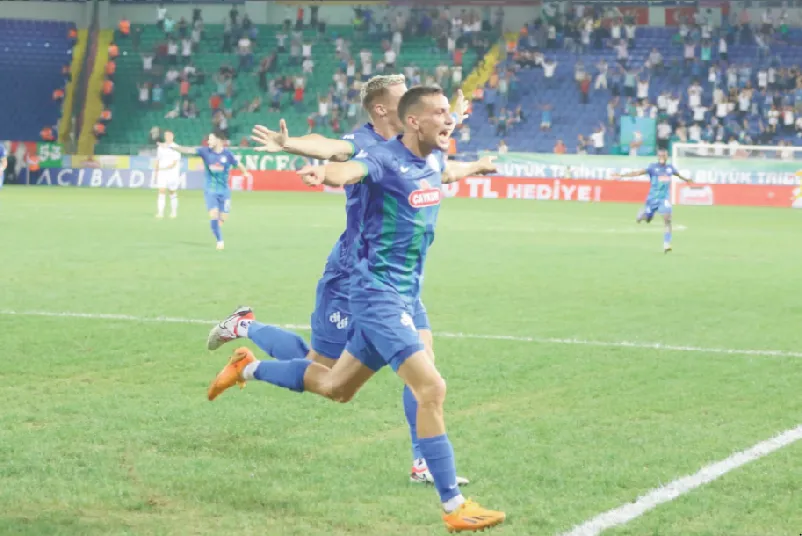 BOL POZİSYONLU MAÇI ÇAYKUR RİZESPOR 1-0 KAZANDI