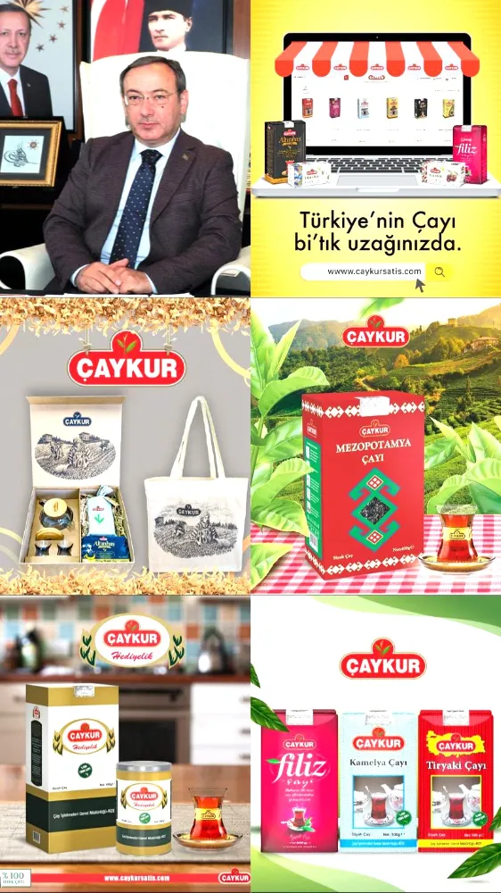 ÇAYKUR ÇAYLARI TÜM ANADOLUYU ISITMAYA DEVAM EDİYOR