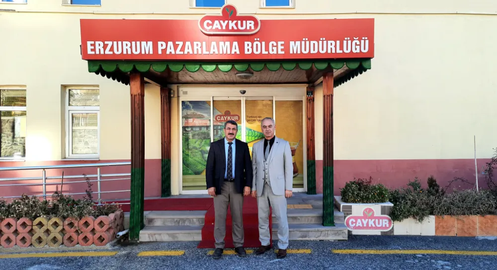 ERZURUM TİCARET MÜDÜRÜ ÇAYKUR BÖLGEDE