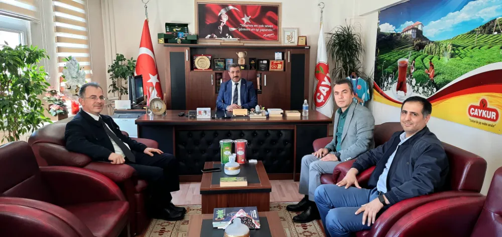 ÇAYKUR ERZURUM BÖLGE MÜDÜRLÜĞÜNE ZİYARET