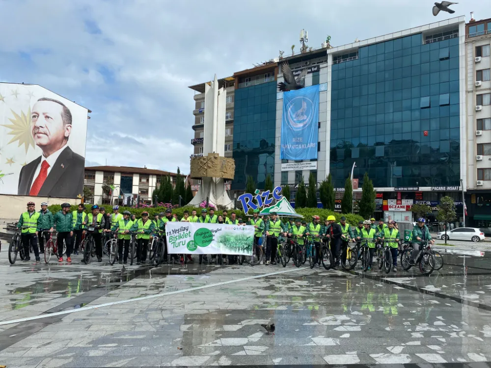 11. Yeşilay Bisiklet Turu İlimizde Gerçekleştirildi