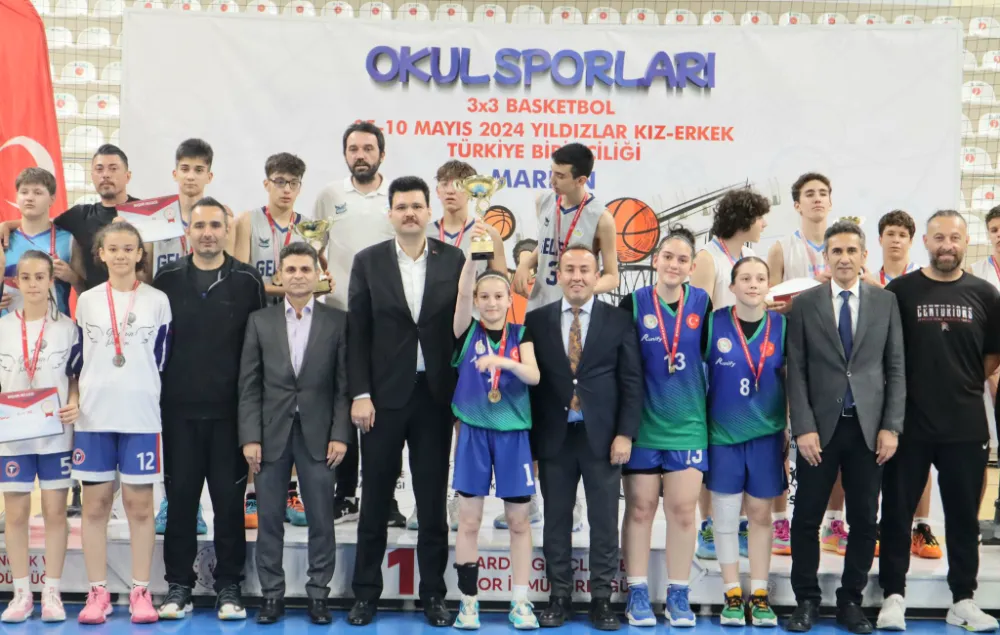 ÇAYKUR ORTAOKULU 3X3 BASKETBOL TAKIMI TÜRKİYE ŞAMPİYONU OLDU