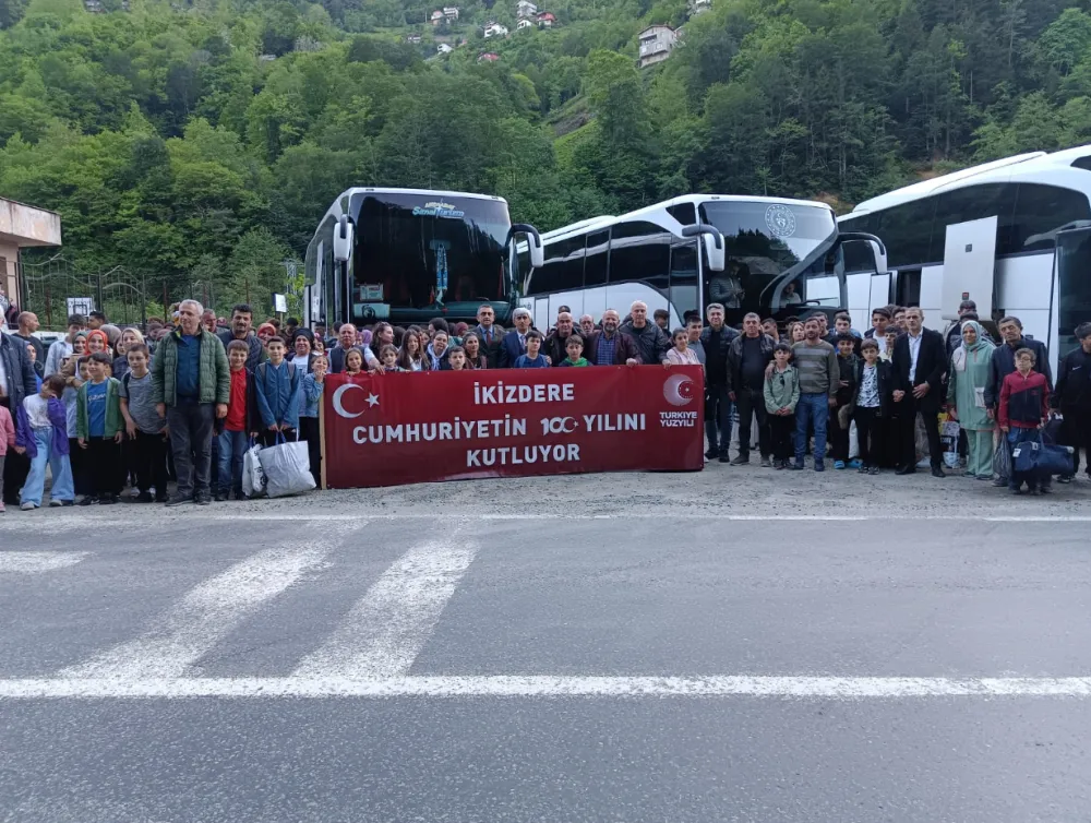 ORTAOKUL VE LİSE ÖĞRENCİLERİ 100.YIL PROJE KAPSAMINDA ÇANAKKALEYE GÖNDERİLDİ