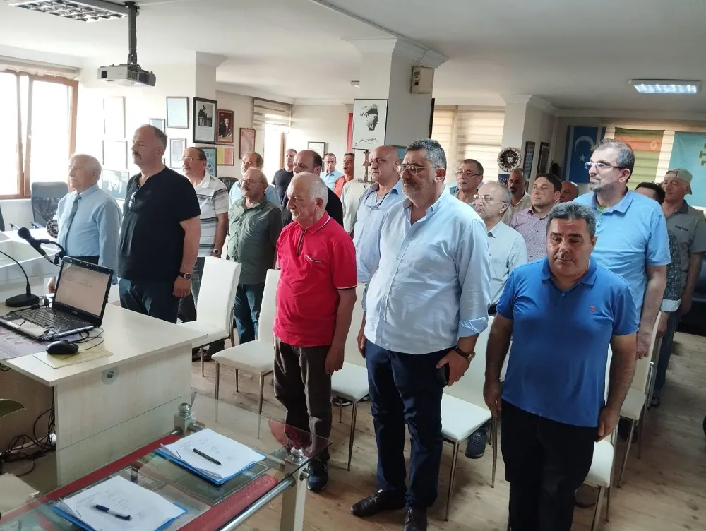 TÜRK OCAKLARI ŞUBE BAŞKANLIĞI SEÇİMİ YAPILDI, TURAN ASLAN MERCAN GÜVEN TAZELEDİ