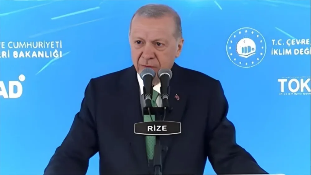 Cumhurbaşkanı Erdoğan memleketi Rize