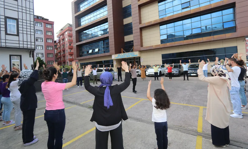 Rize Sağlıklı Hayat Merkezi Hareketlendi 