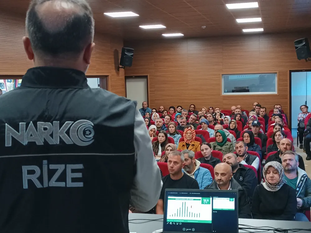 Rize İl Emniyet Müdürlüğü 2024 yılında önleyici faaliyetlerle ilgili halkımızı bilgilendirdi