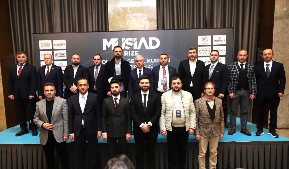 RİZE MÜSİAD’DA ŞİMŞEK DÖNEMİ BAŞLADI