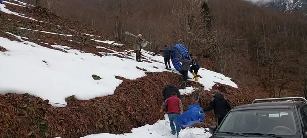 KÖYLÜLERDEN SU İMECESİ