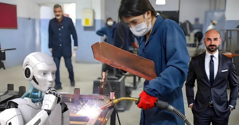 Fabrikalarda Çıraklık Yeniden Doğuyor: Yapay Zeka ile Geleceğin Ustaları!