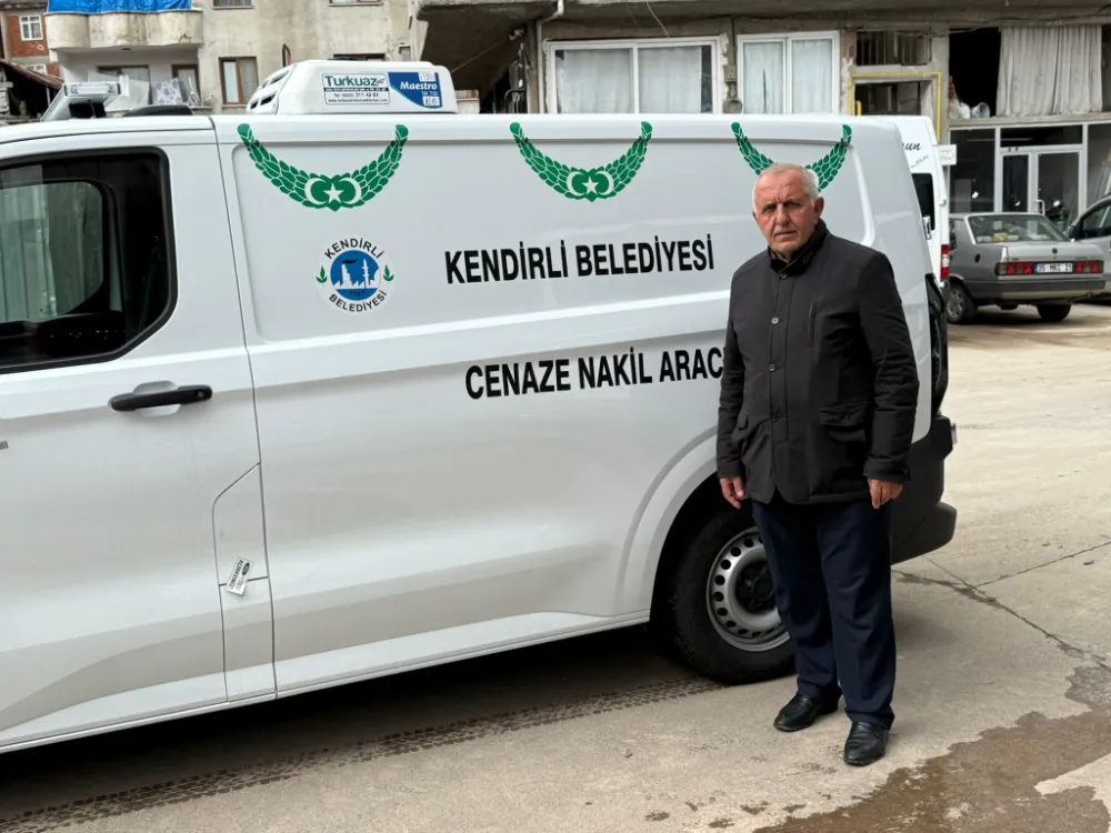 KENDİRLİ BELEDİYESİNE CENAZE ARABASI