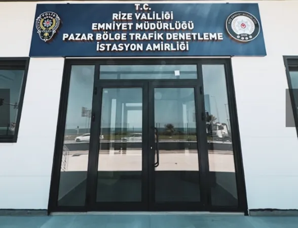 PAZAR BÖLGE TRAFİK AMİRLİĞİ BİNASI HİZMETE HAZIR