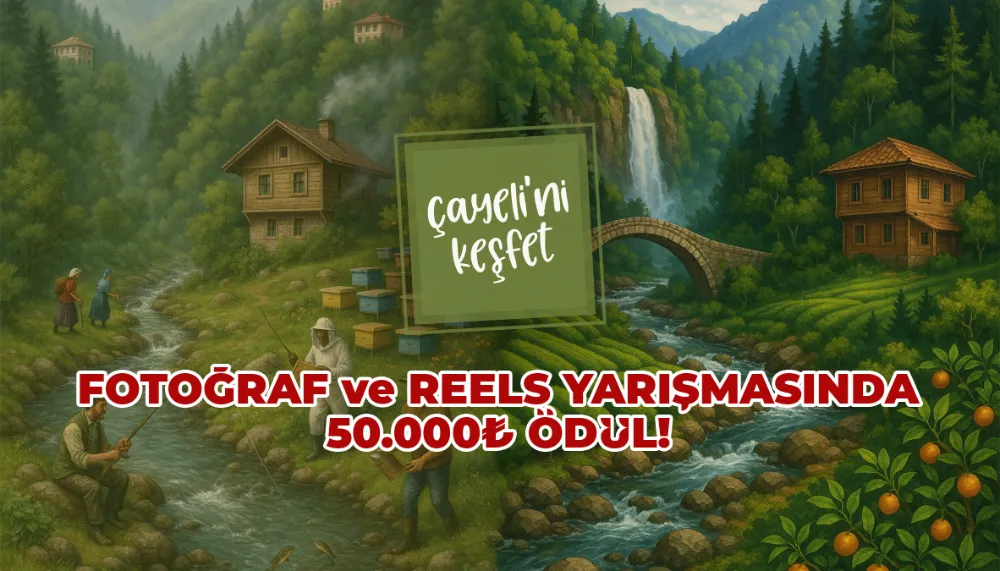 İlçemizde Fotoğraf ve Reels Yarışması: 50 Bin TL Ödül Dağıtılacak