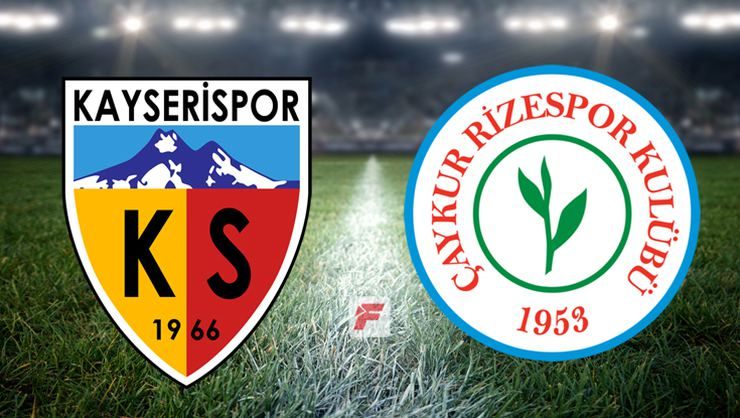 Kayserispor İle Rizespor 24.Randevuda