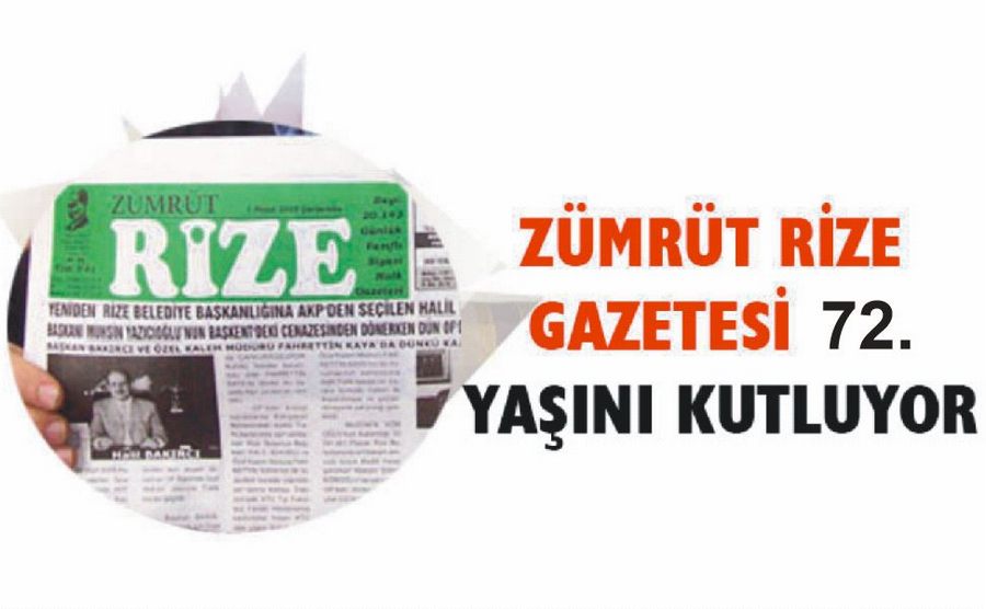 ZÜMRÜT RİZE GAZETESİ 5 MAYIS