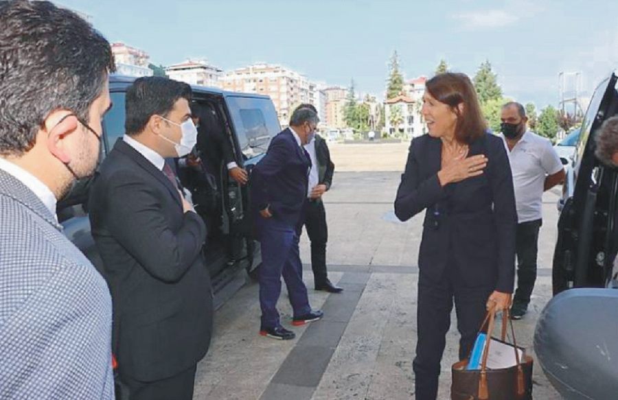 Hollanda Büyükelçi Kwaasteniet, Rize Vali Vekili Sarı