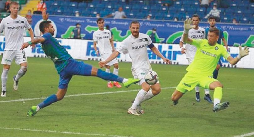 Çaykur Rizespor Seriyi Bozmadı