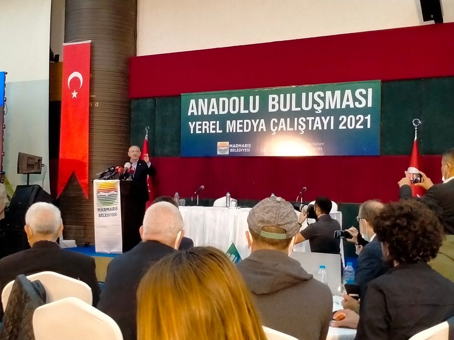 ANADOLU MEDYA BULUŞMASI YEREL MEDYA ÇALIŞTAYI MARMARİSTE YAPILDI