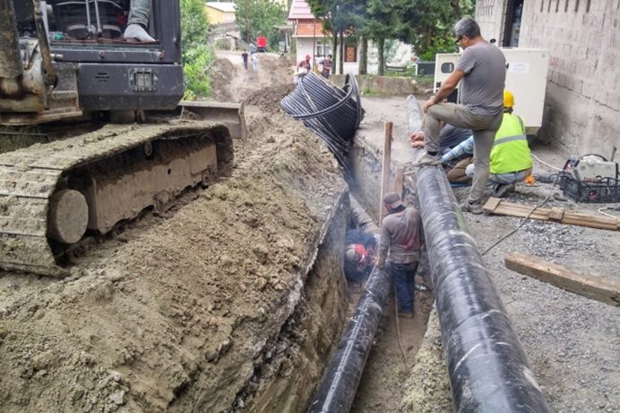 İlimizde 123 kilometrelik içme suyu projesi hayata geçirildi