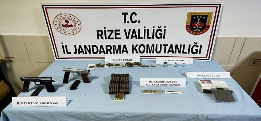 Jandarma Son Bir Ayda 2 Kilogram Esrar Ele Geçirildi