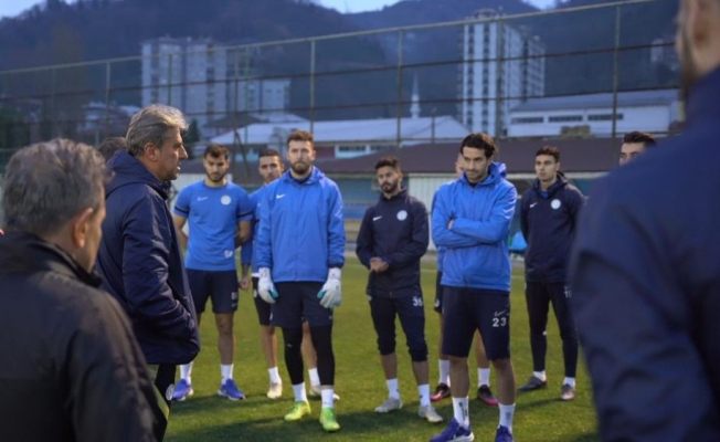 Çaykur Rizespor, Karagümrük hazırlıklarına sürdürüyor